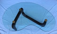 1950's Isamu Noguchi Style Kidney Shape Coffee Table