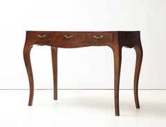 1950's Italian 3 Drawer Sabre Legs Writing Desk