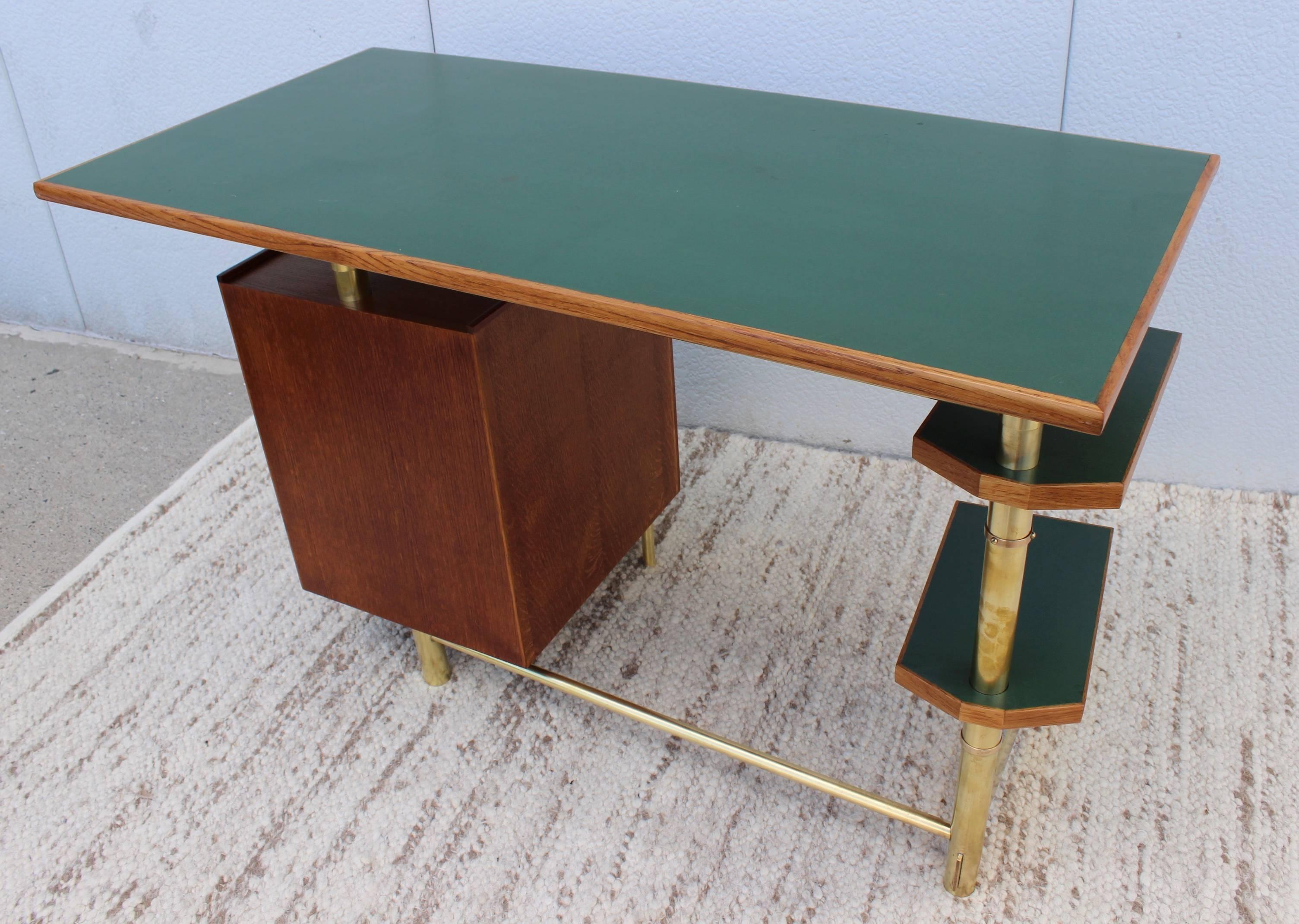 Osvaldo Borsani Style Modern Italian Desk 1