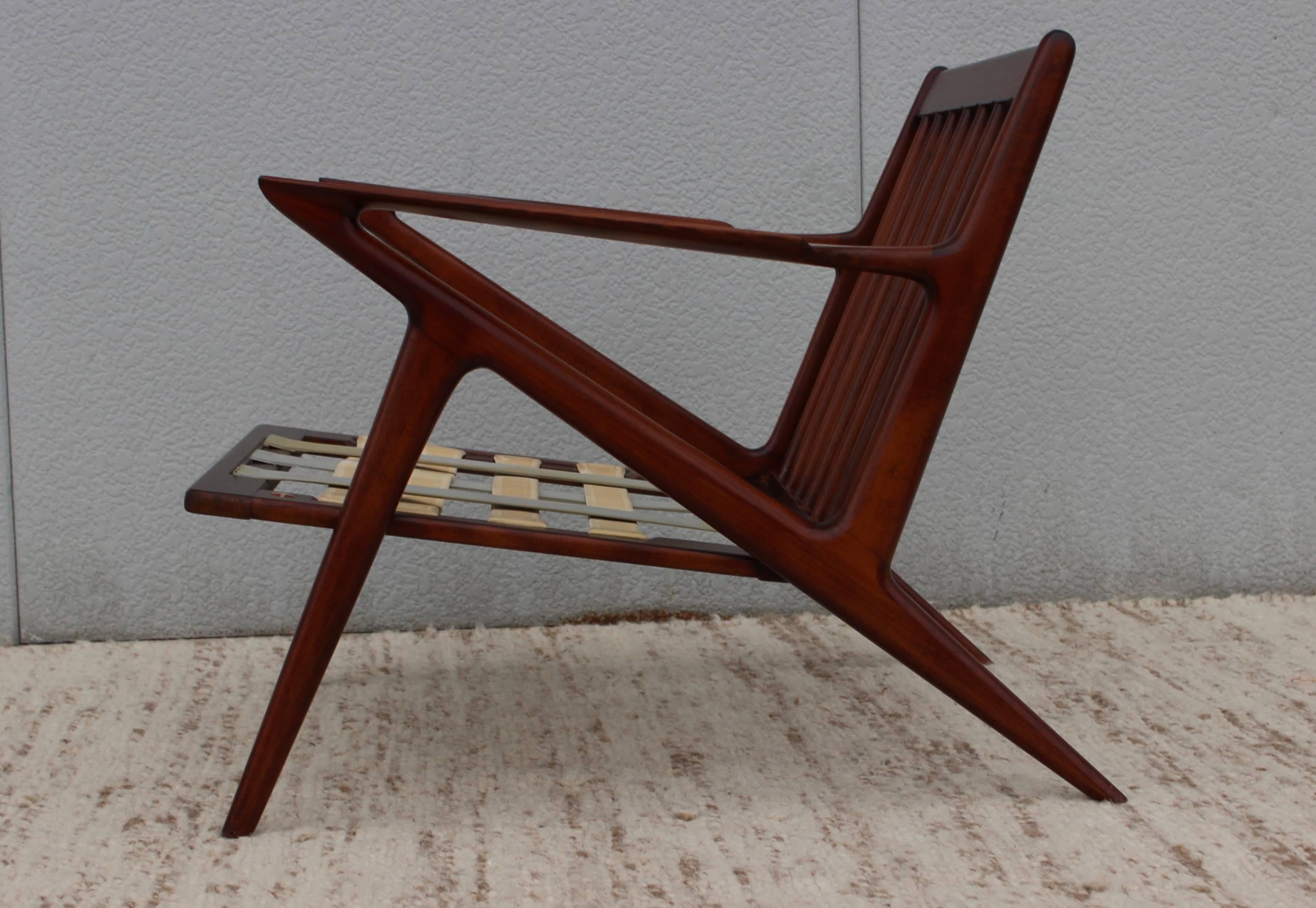 Danish 1950s Poul Jensen Z Chair