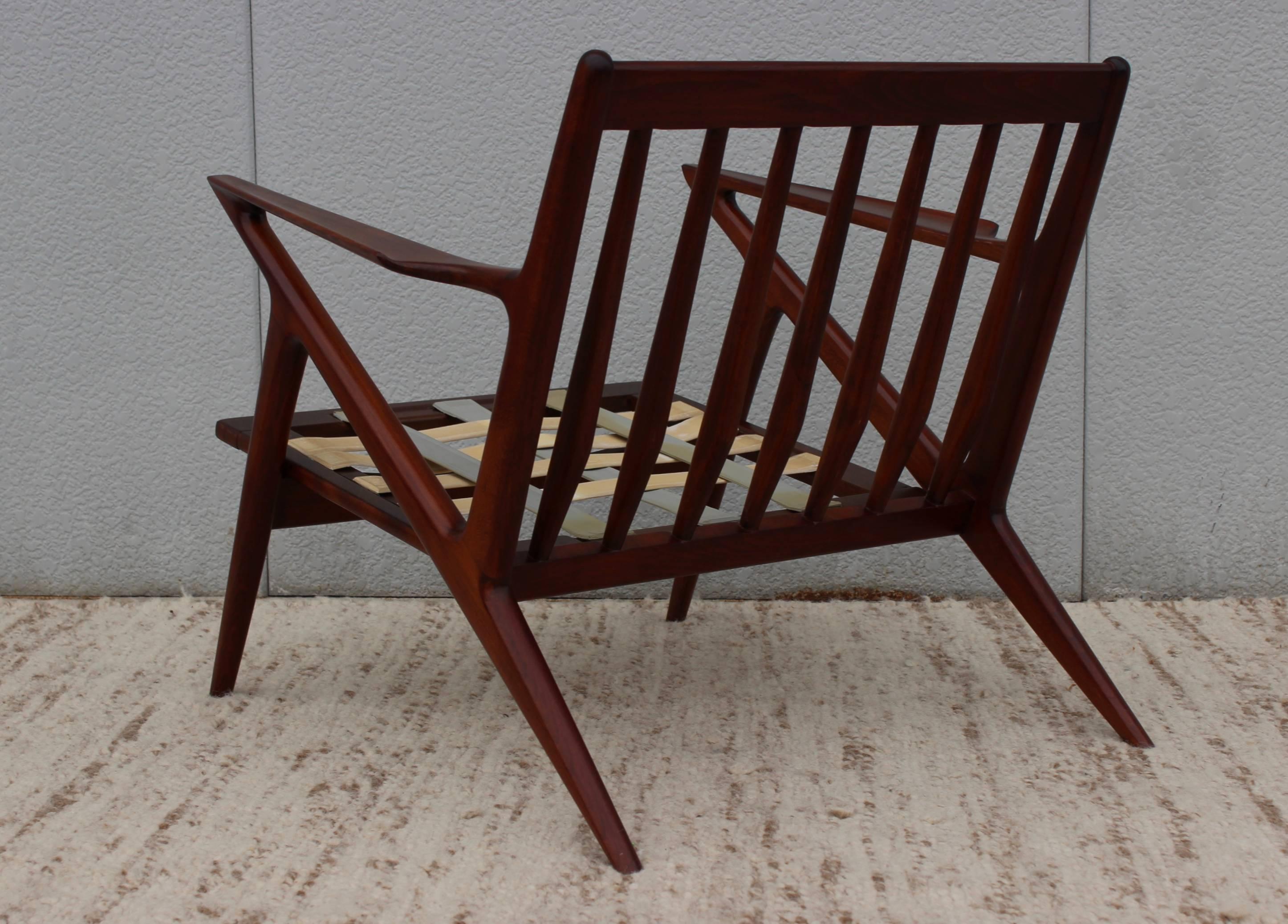 1950s Poul Jensen Z Chair In Good Condition In New York, NY