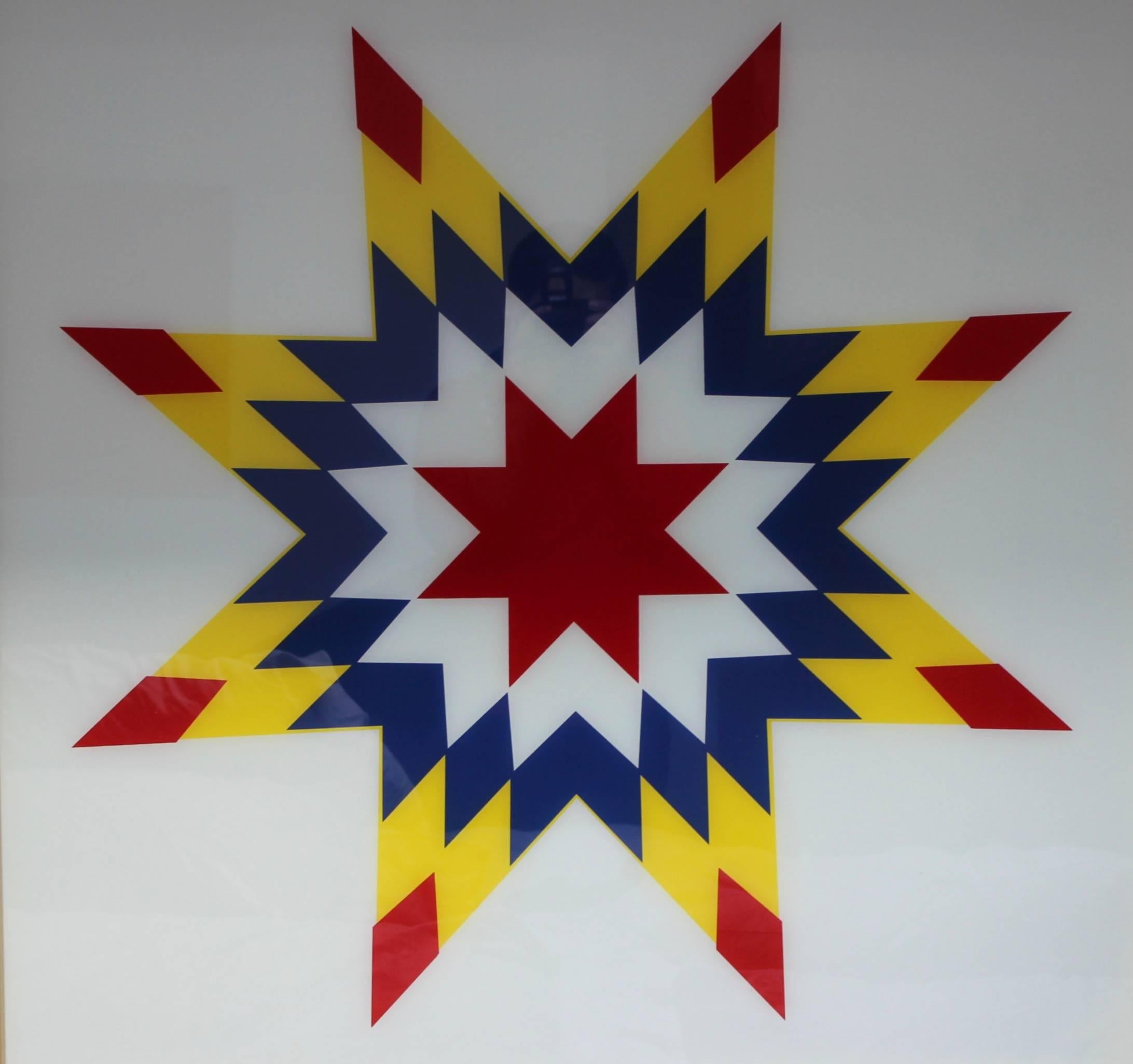 Moderne Op-Art der 1970er Jahre (Moderne der Mitte des Jahrhunderts) im Angebot