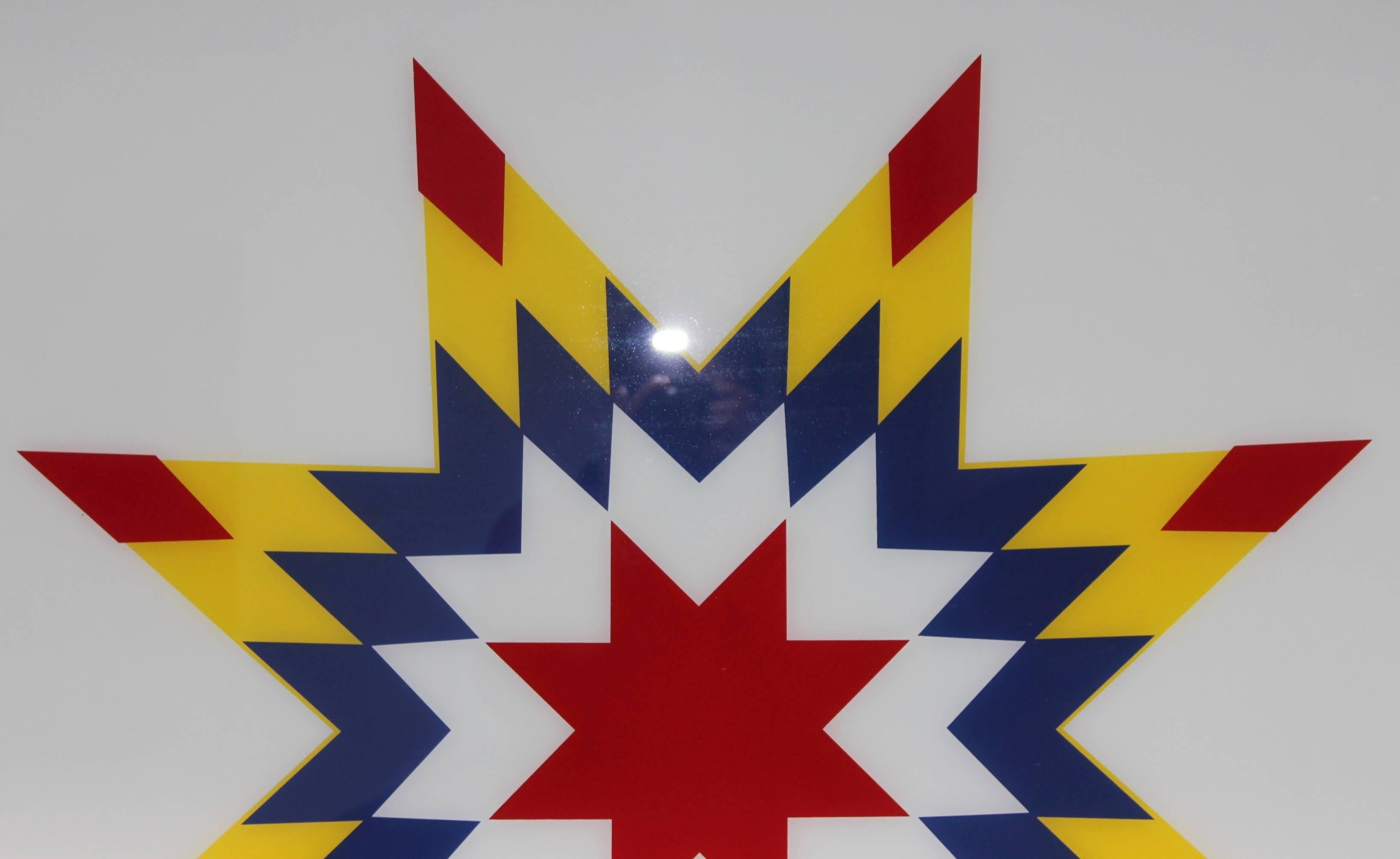1970s Modern Op Art In Good Condition For Sale In New York, NY