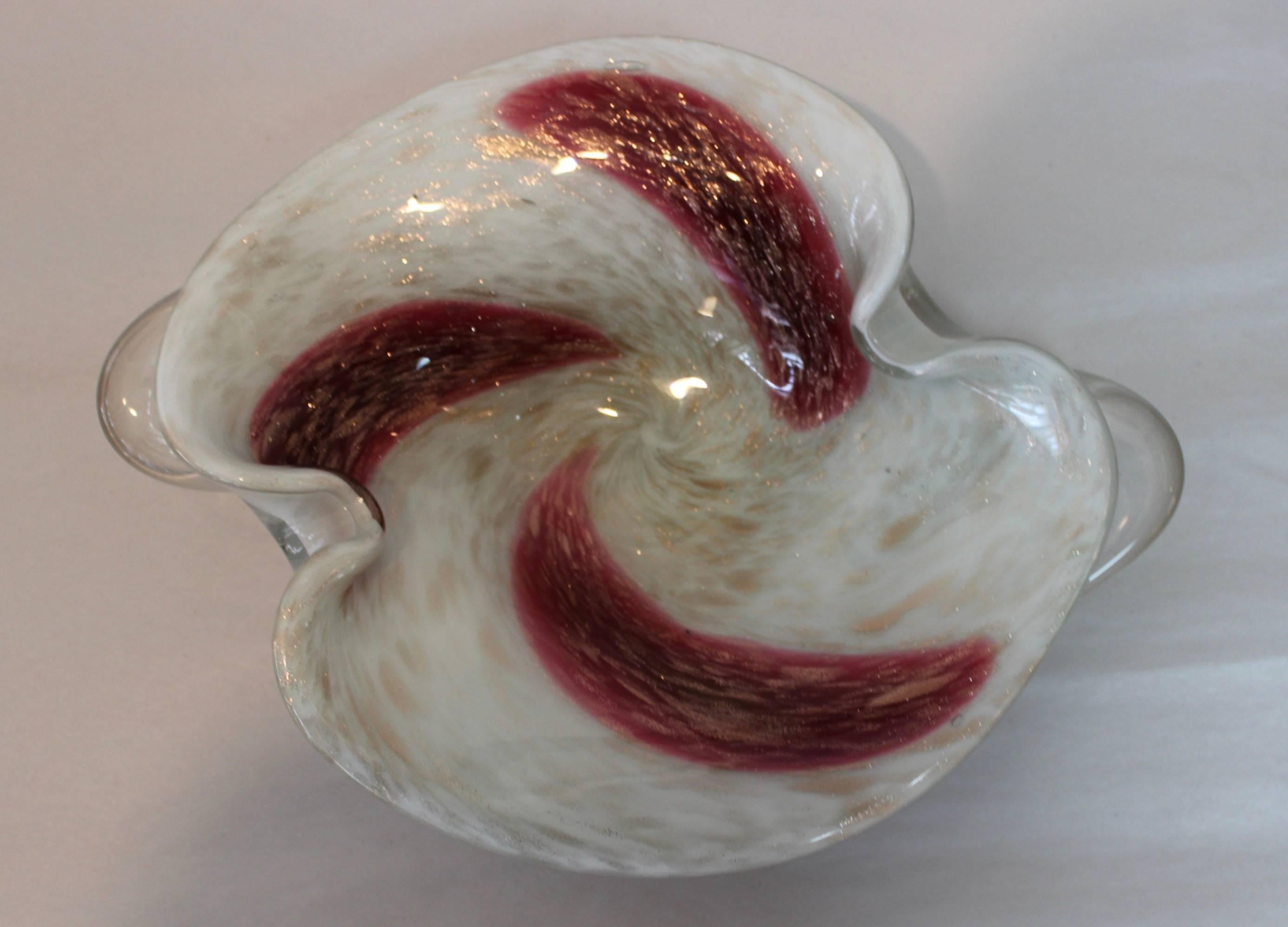 Italian Murano Glass Decorative Bowls Collection For Sale