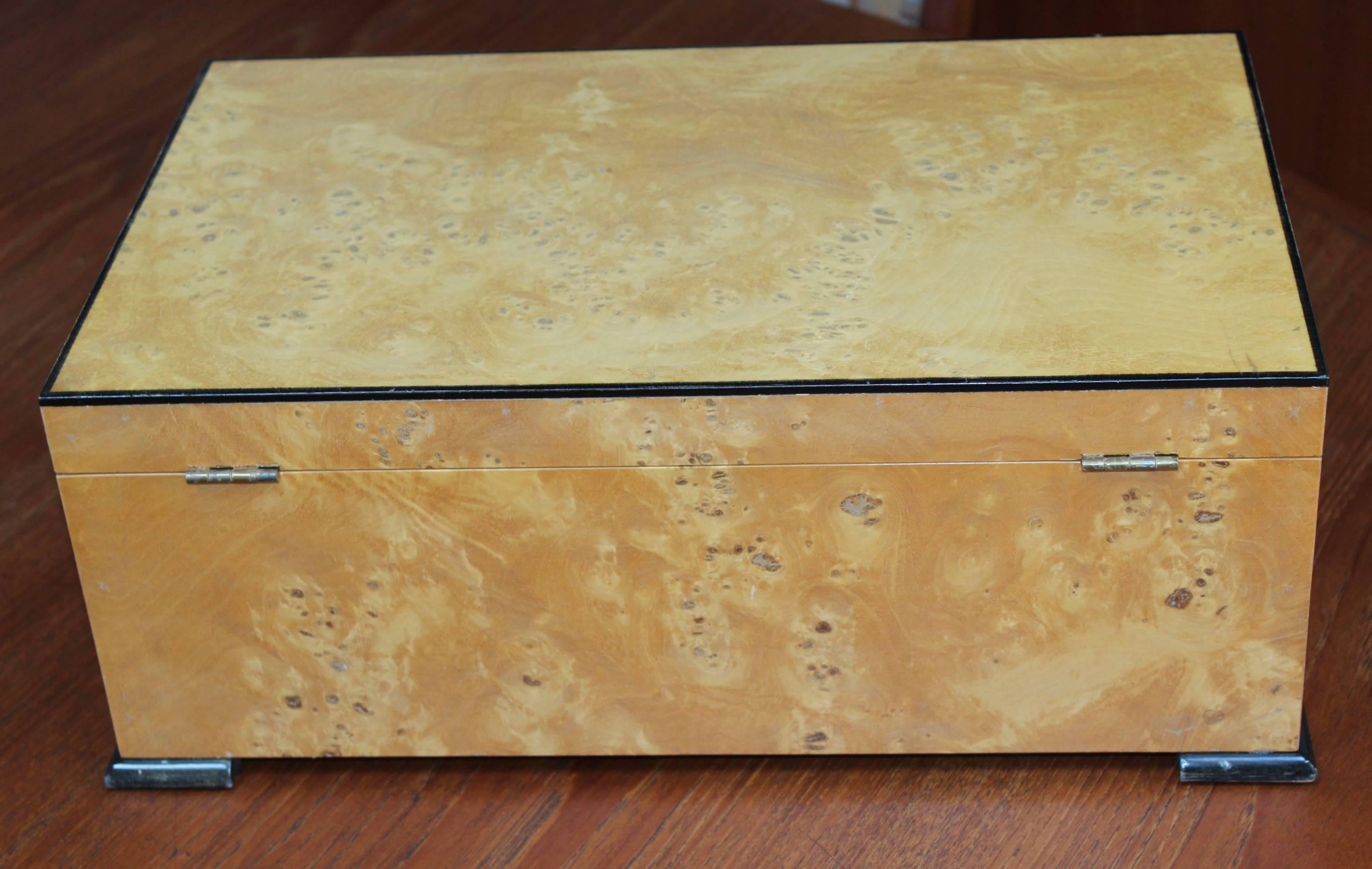 1980s, Italian Burl Wood Box 2