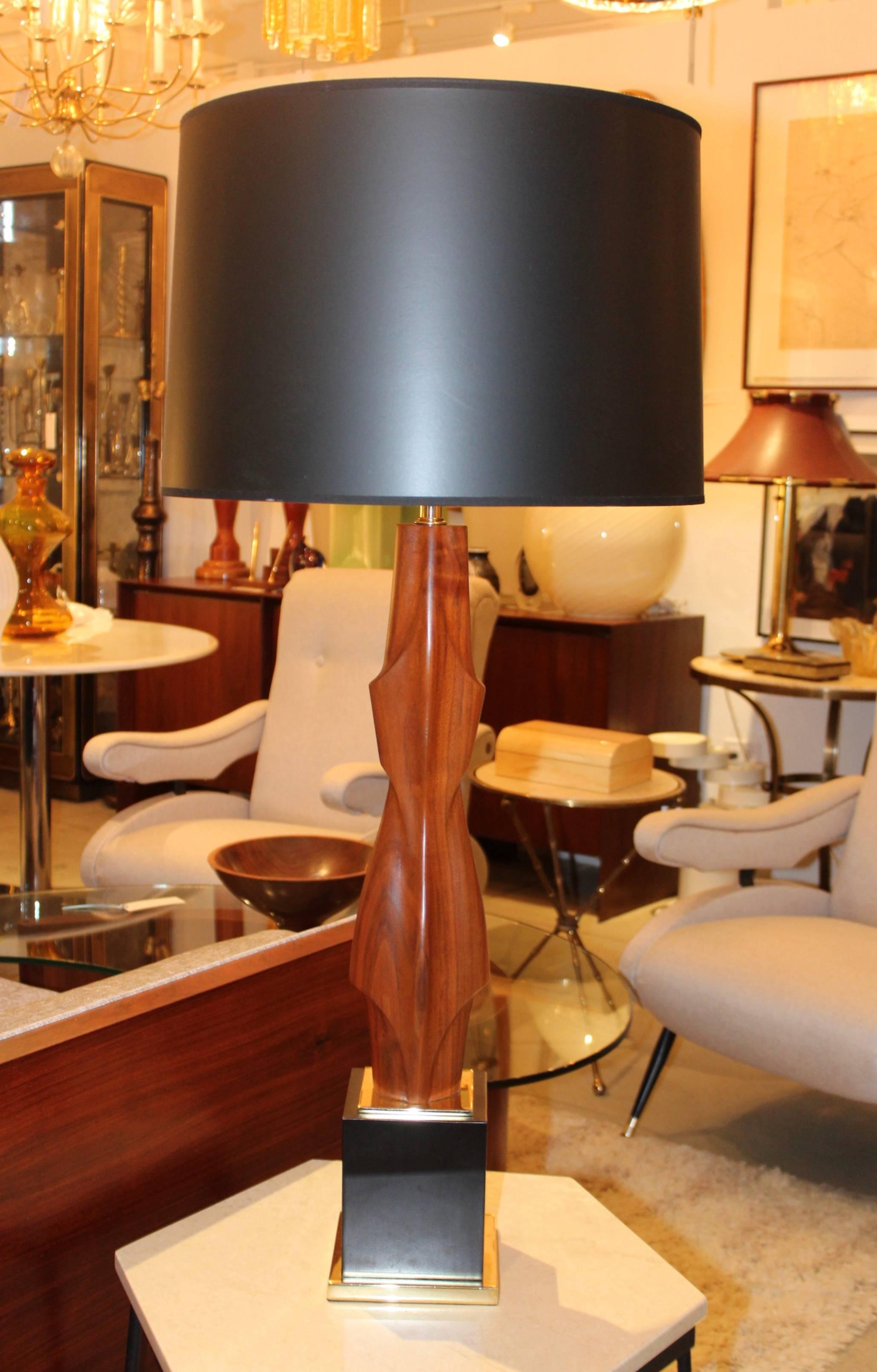 Monumental Sculptural Table Lamps by Laurel For Sale 1