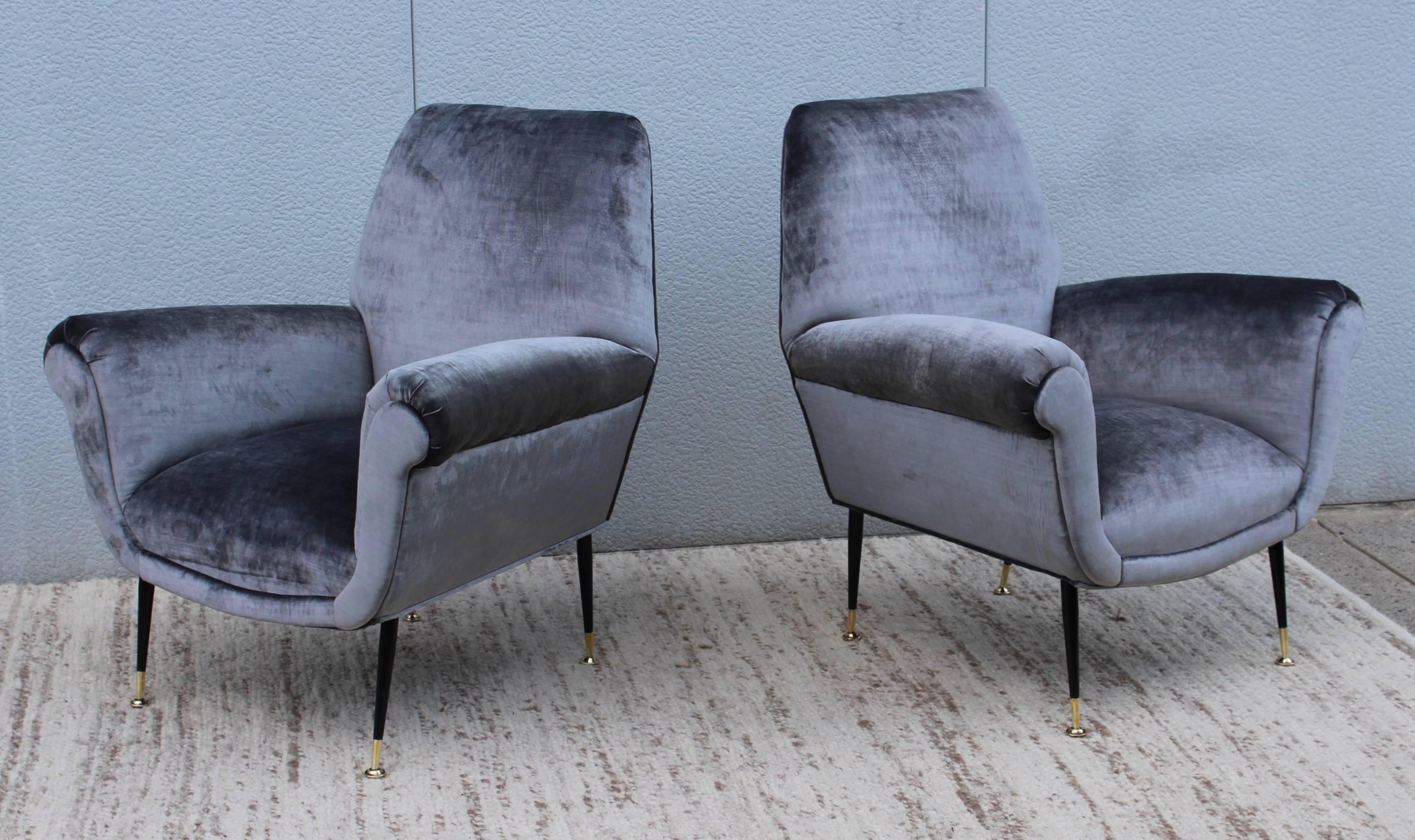 Mid-Century Modern Gigi Radice Lounge Chairs