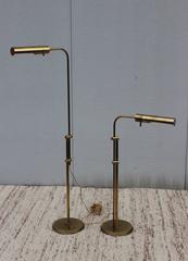 1970s Frederick Cooper Brass Floor Lamps