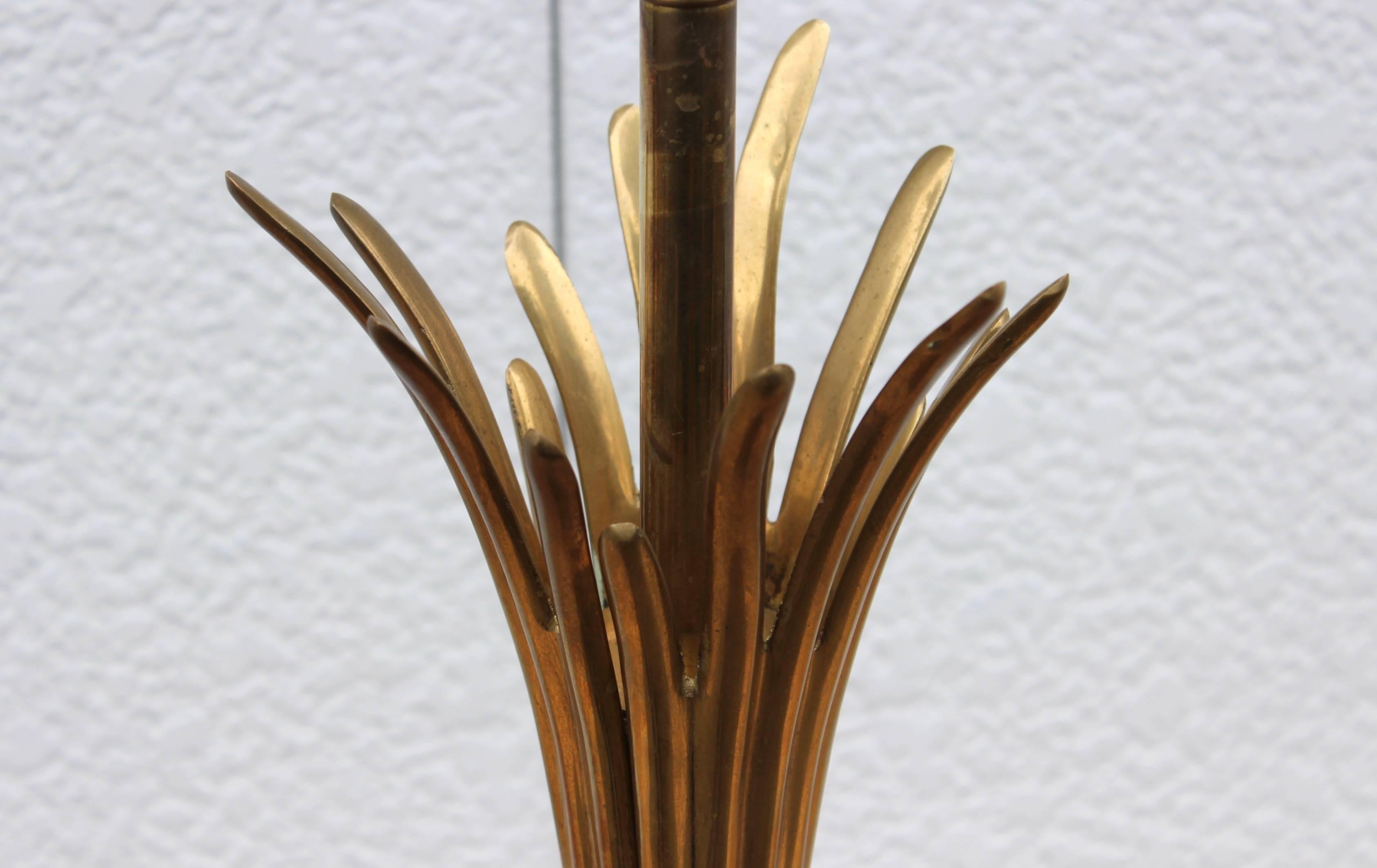 20ième siècle Lampe de table en bronze Chapman en vente