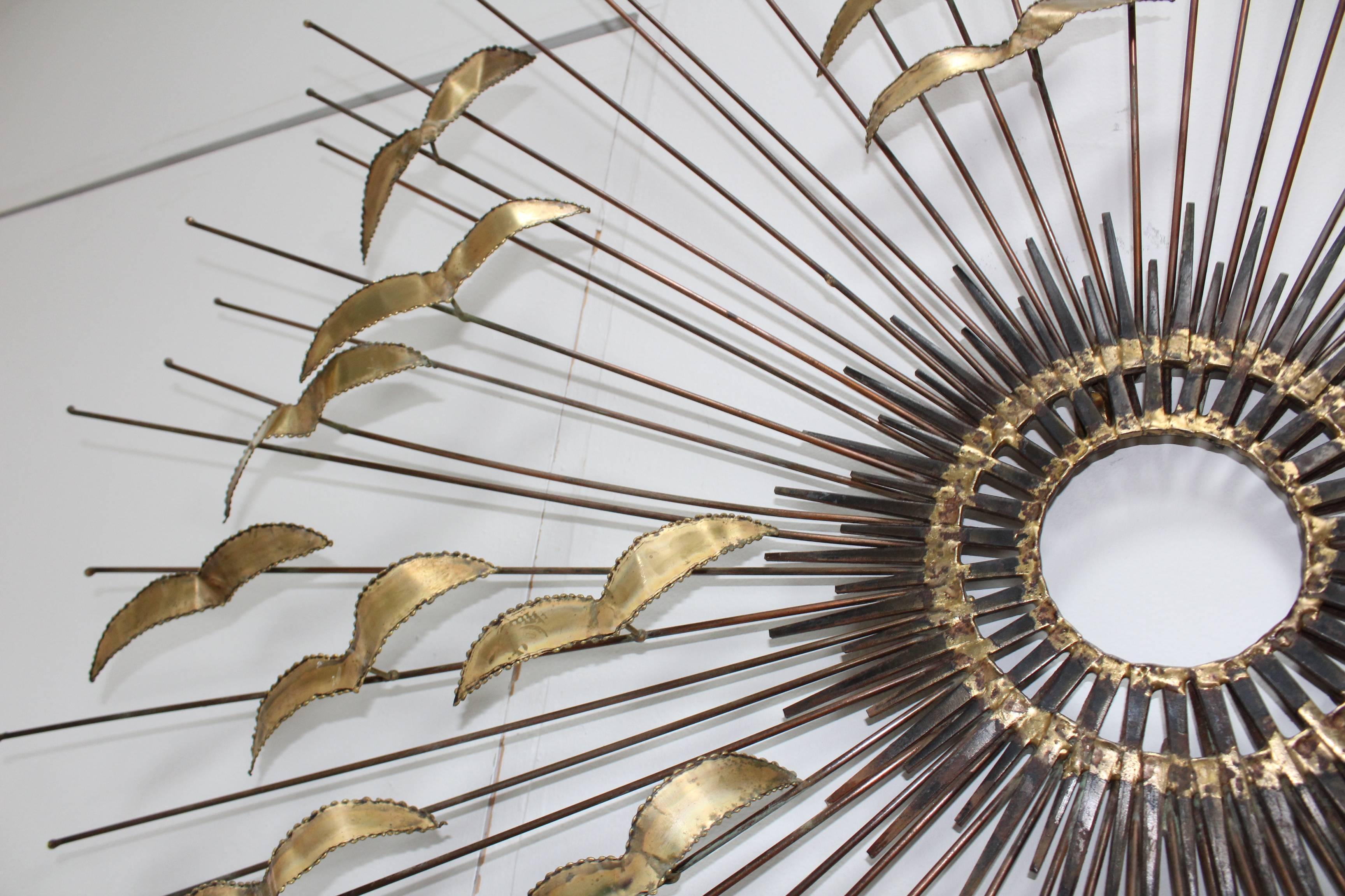 Mid-Century Modern 1960s Modern Wall Sculpture by Degroot