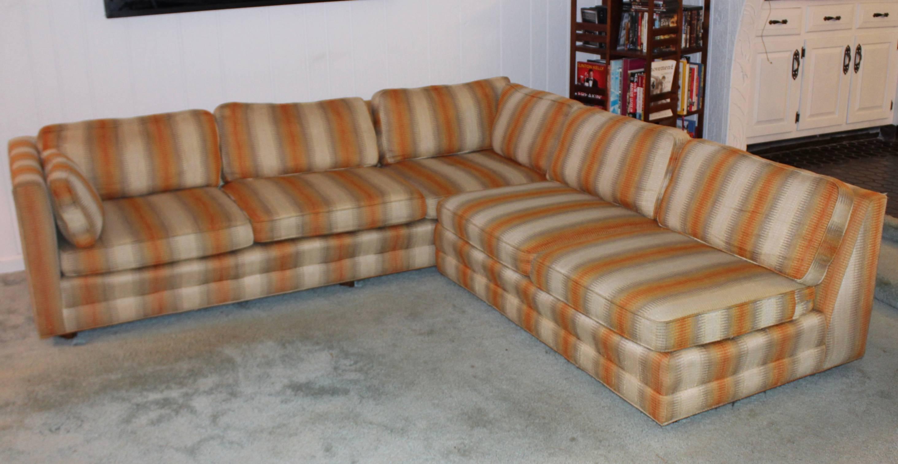 Mid-Century Modern 1970s Henredon Sectional