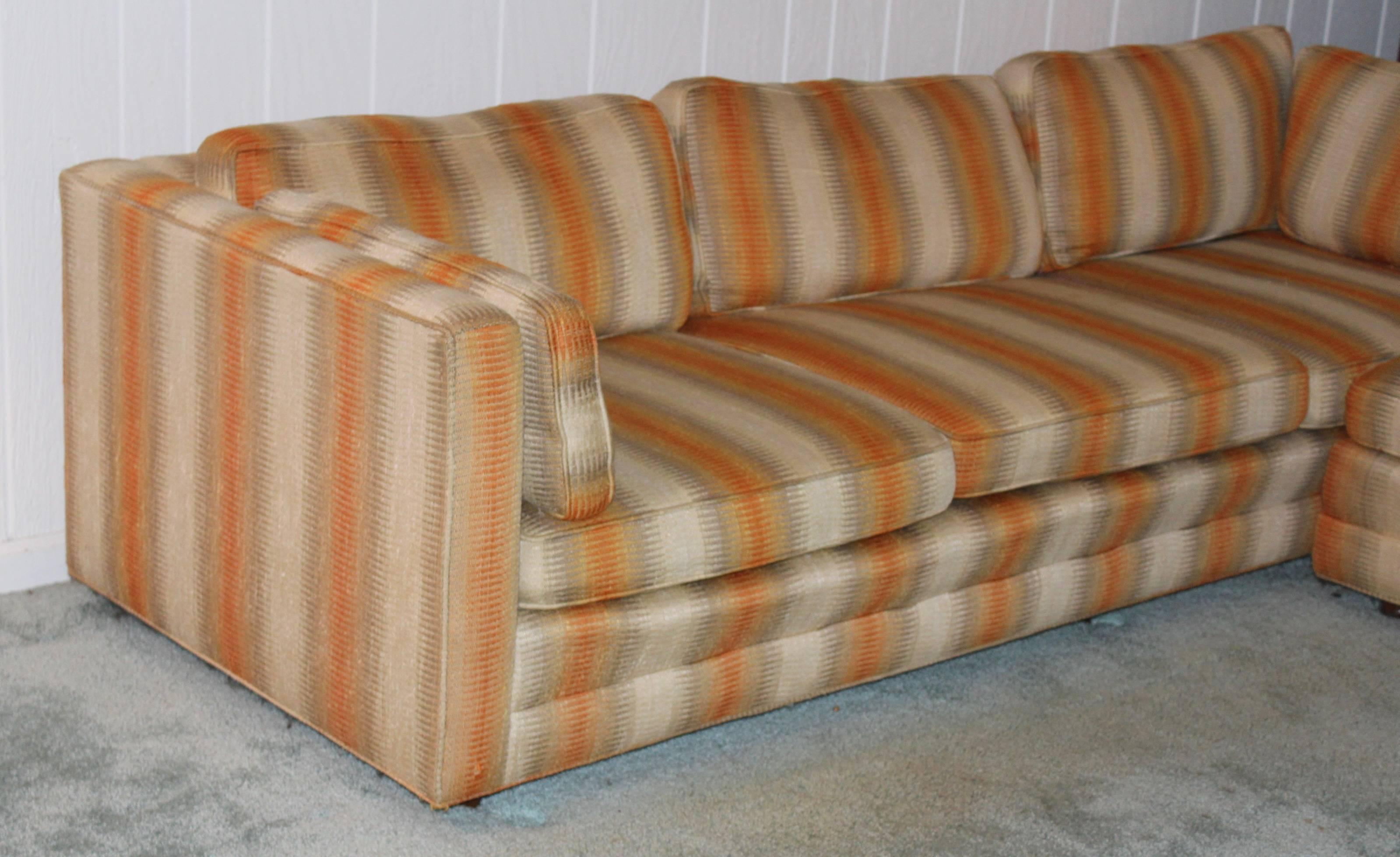 American 1970s Henredon Sectional