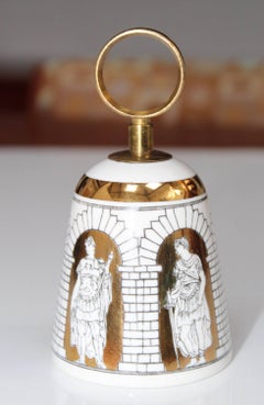 1950s Piero Fornasetti Porcelain Bell