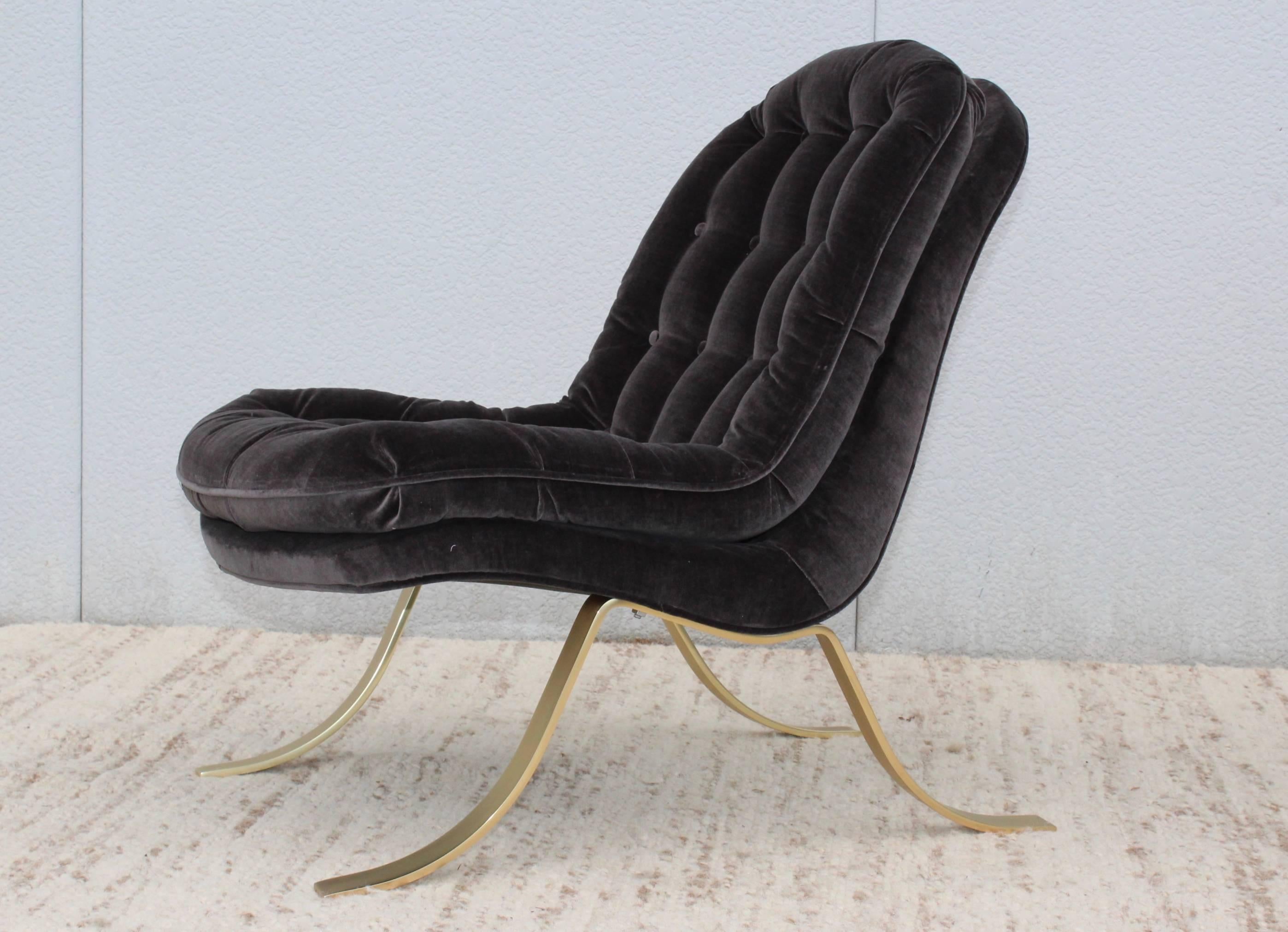 20th Century Mid-Century Modern Italian Slipper Chairs