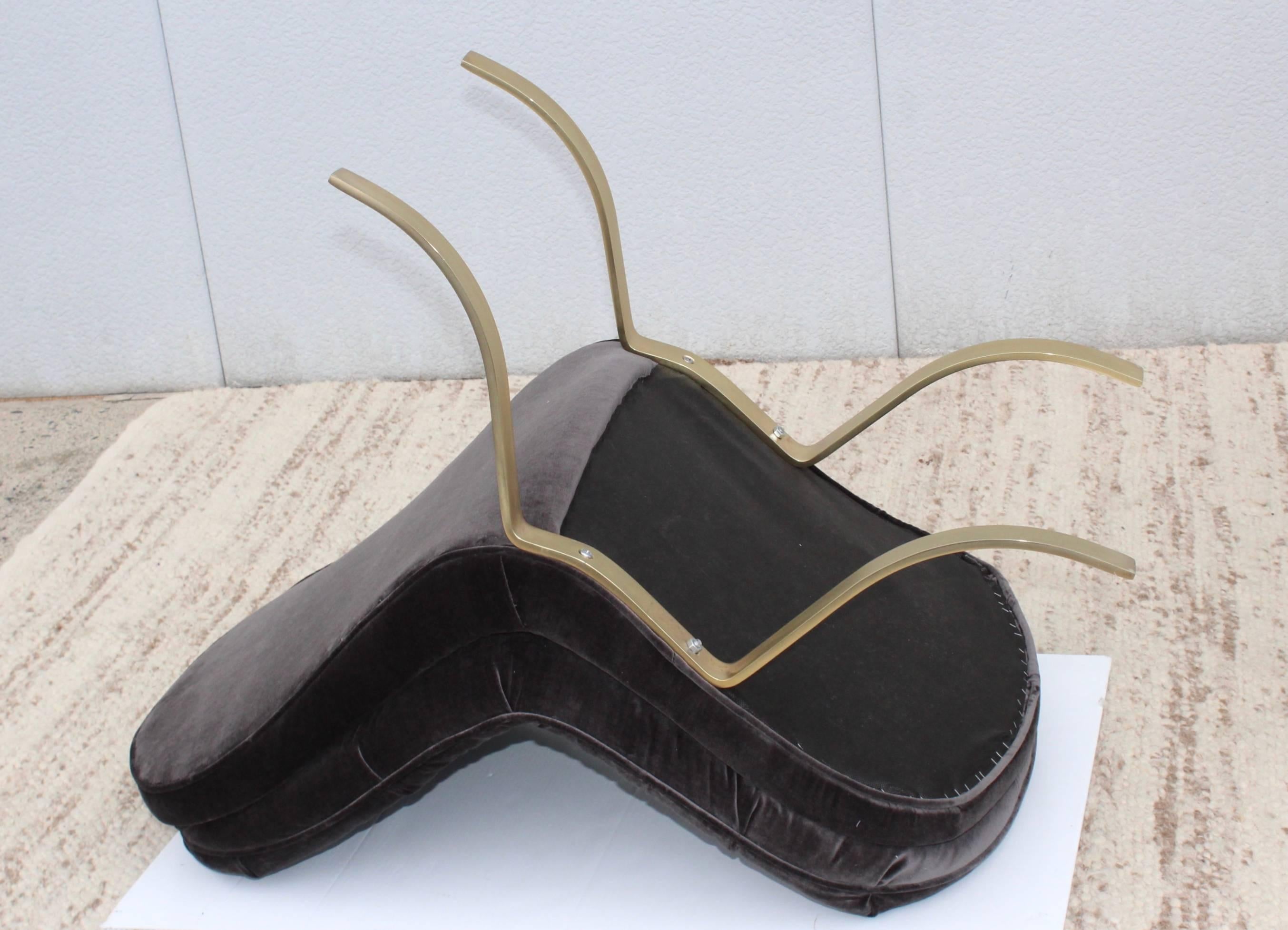 Mid-Century Modern Italian Slipper Chairs 3
