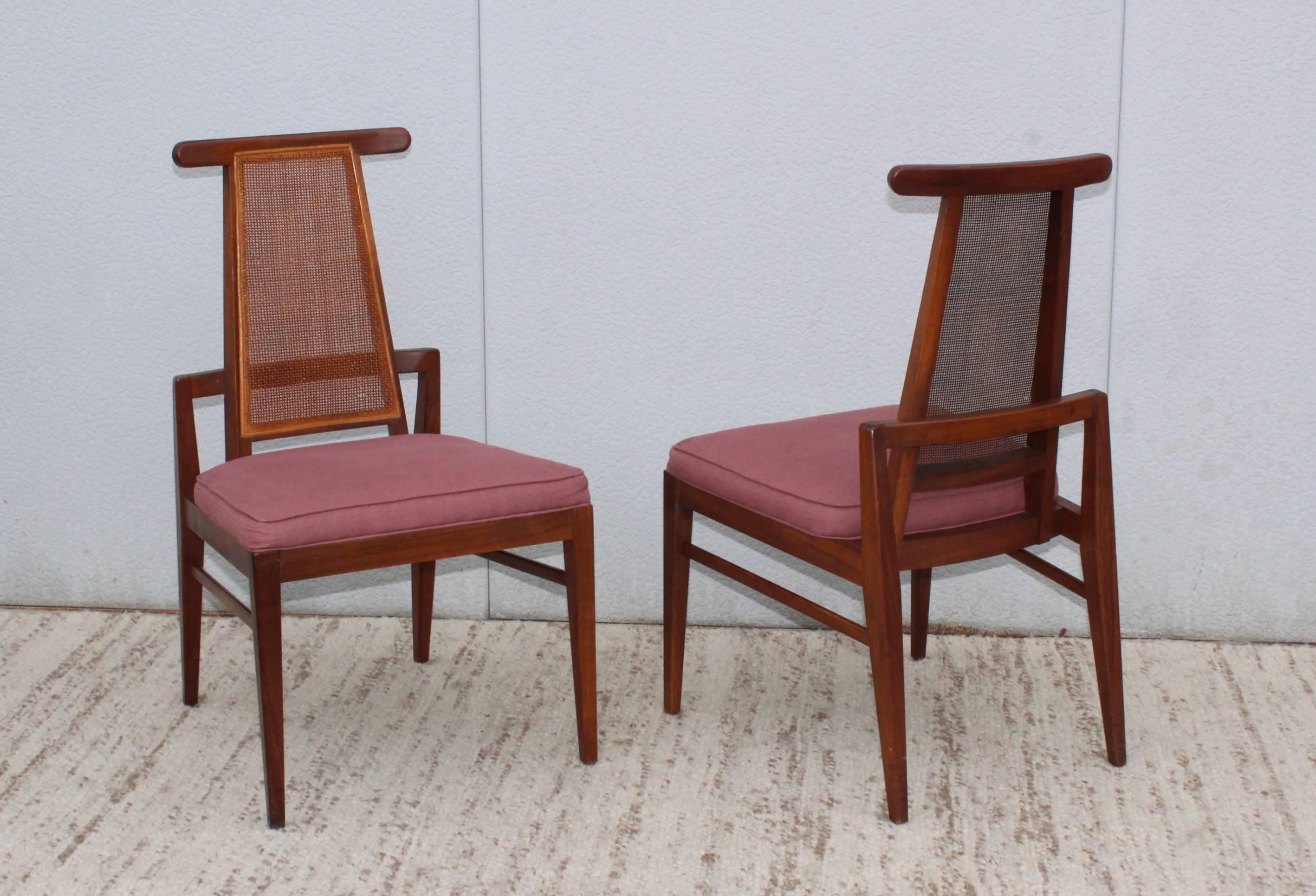 20th Century Foster McDavid Walnut Dining Chairs