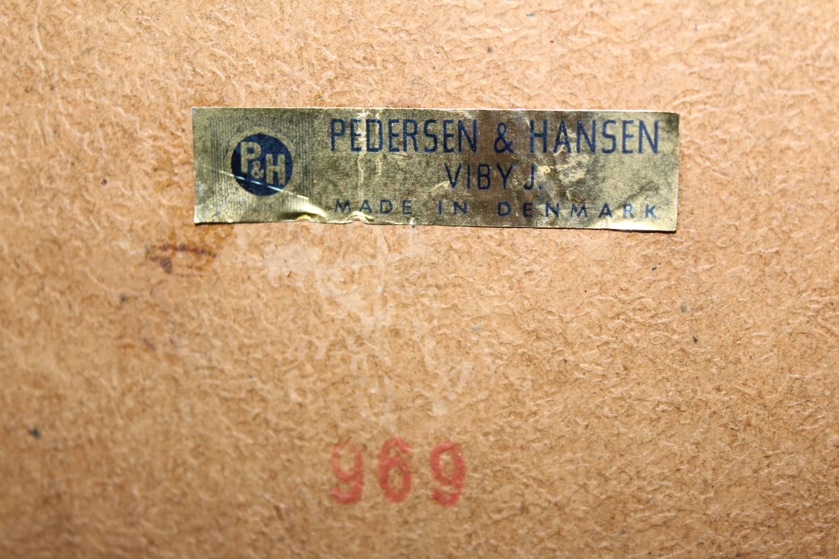 Danish Pedersen & Hansen Teak Mirror