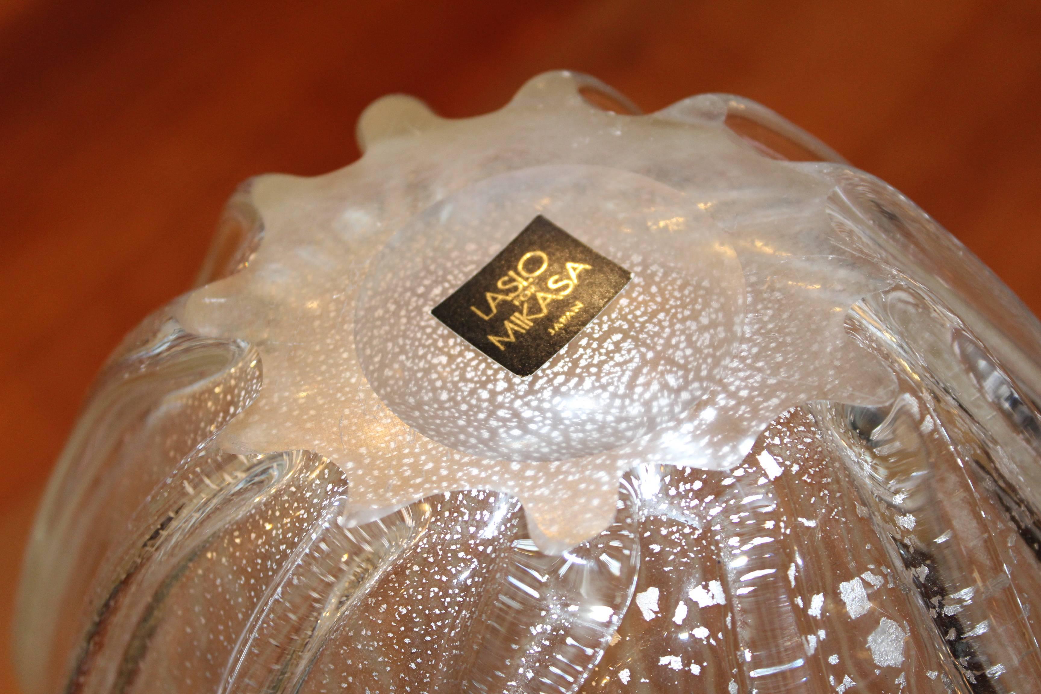 Larry Laslo Art glass Vase In Good Condition In New York, NY
