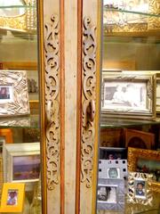 Delightful Country French Painted China Closet