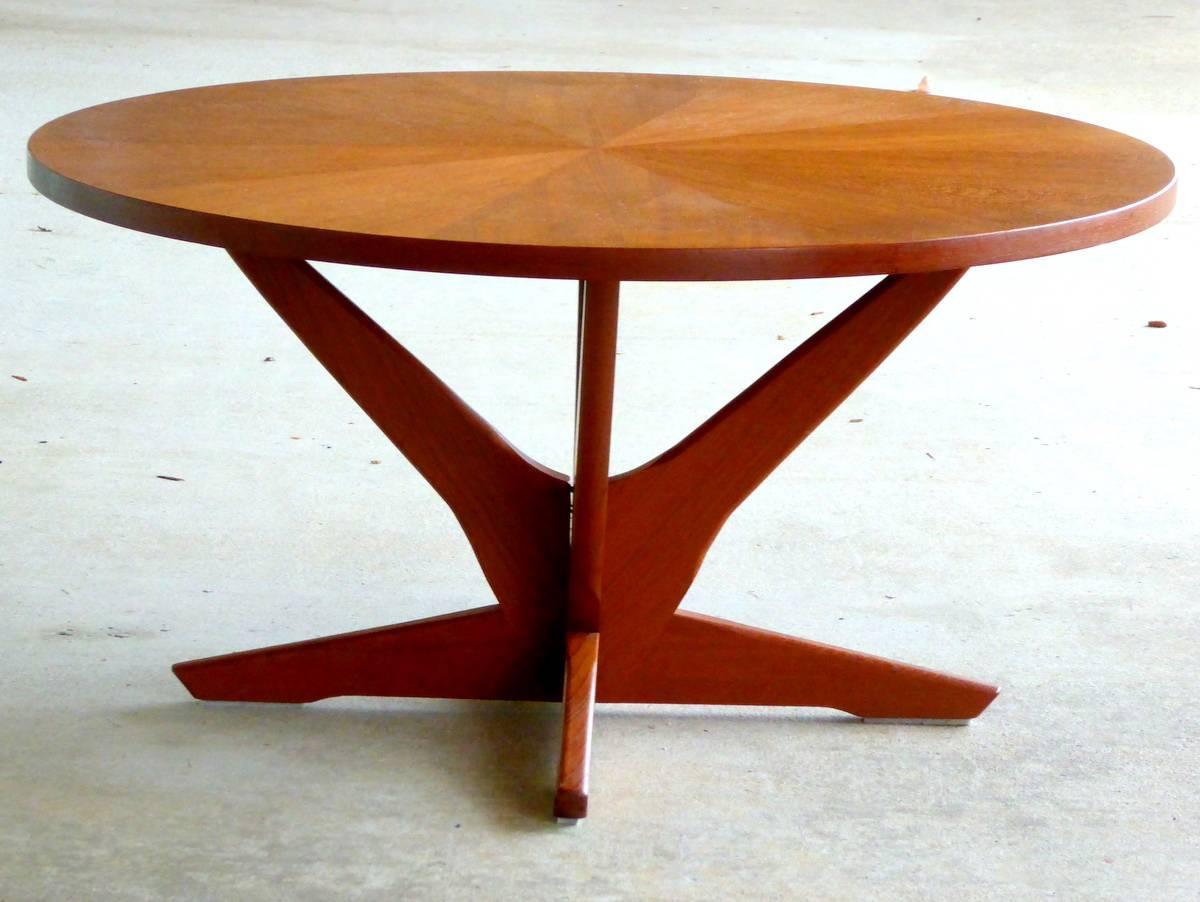 Teak Cocktail Table by Soren Georg Jensen for Kubus For Sale