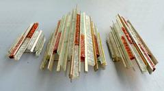 Three Magnificent Art Glass Sconces by Poliarte