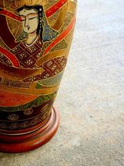 Japanese Satsuma Lamp