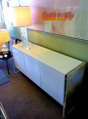 Lucite Panel Dresser or Sideboard