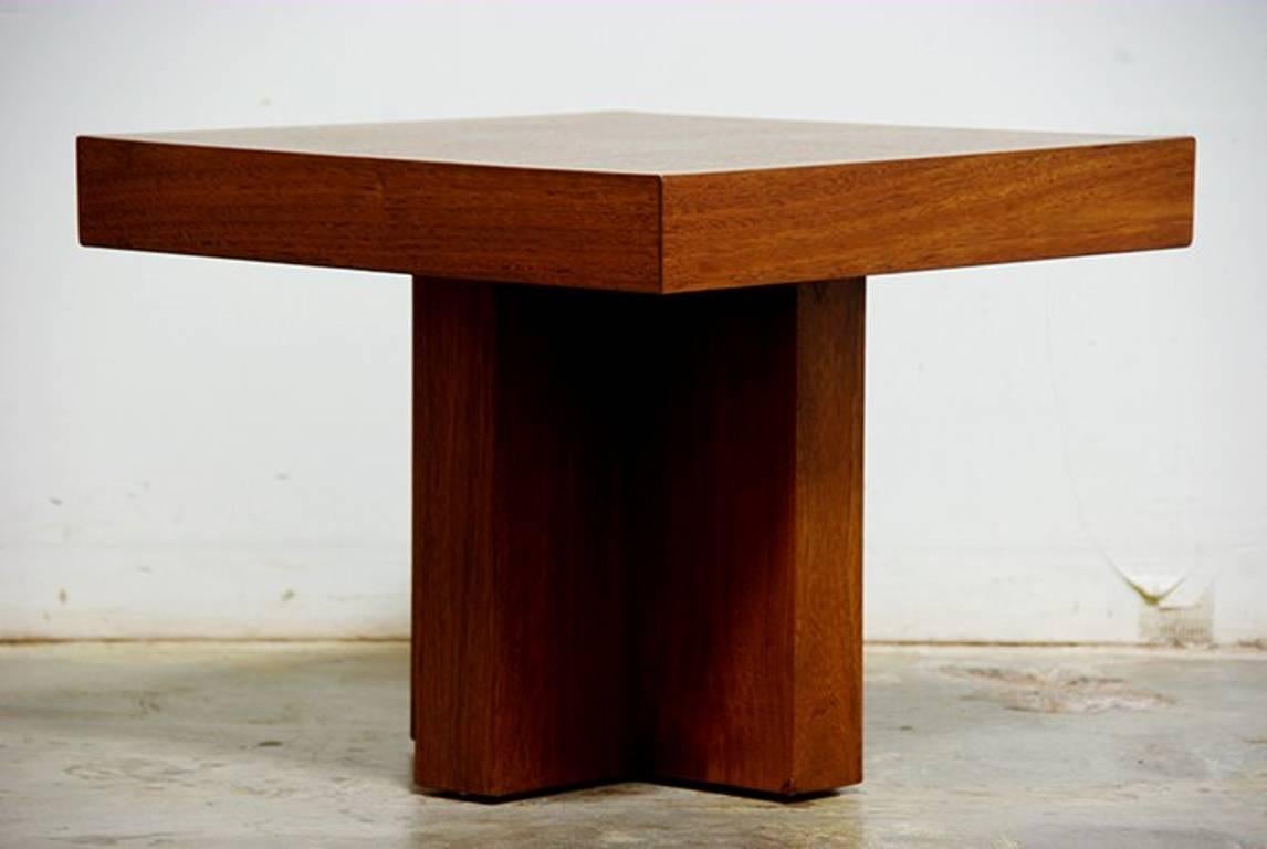 American Pair of Occasional Tables by Milo Baughman For Sale