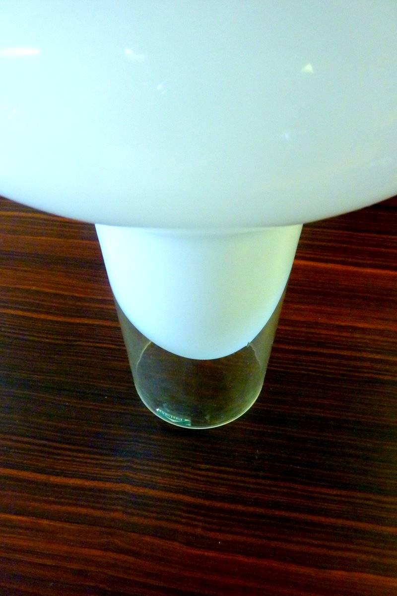 Mid-Century Modern Murano Art Glass Mushroom Lamp by Gino Vistosi For Sale