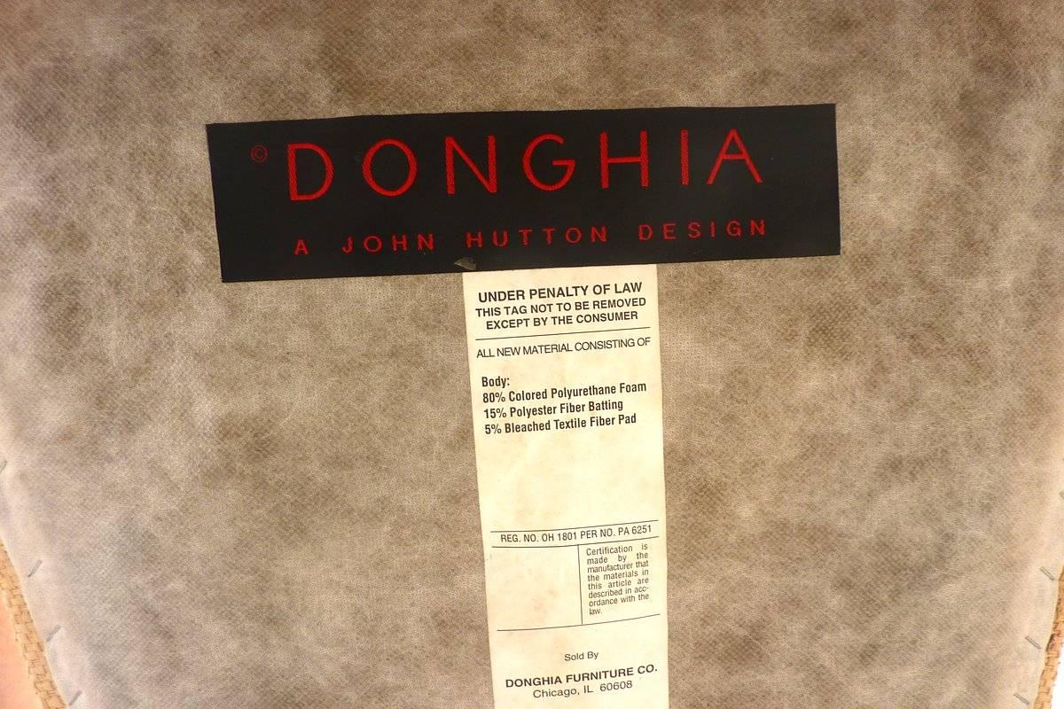 Mid-Century Modern Set of Four Side Chairs by John Hutton for Donghia For Sale