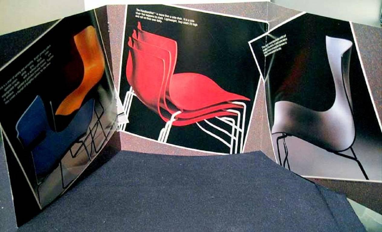 Set of Four Handkerchief Armchairs by Massimo Vignelli for Knoll For Sale 2