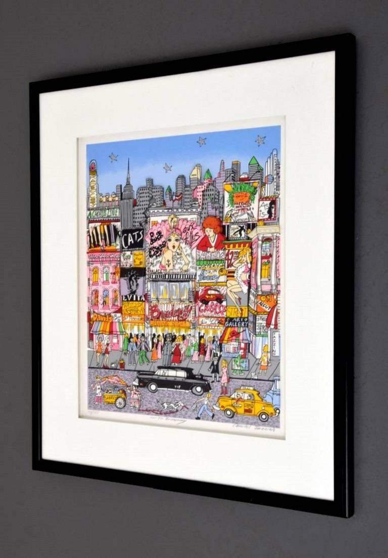 A magical 1979 depiction of lower Manhattan entitled 