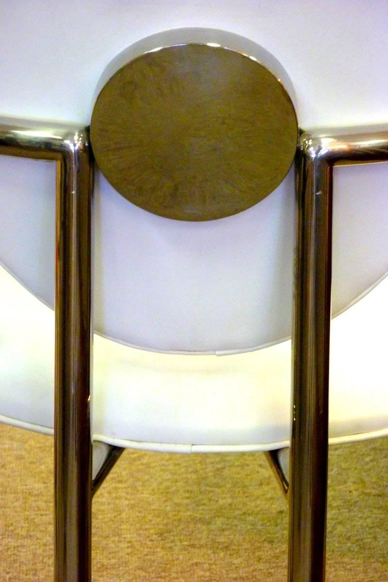 Moon Chair by Stanley Jay Friedman for Brueton In Good Condition For Sale In Palm Beach Gardens, FL