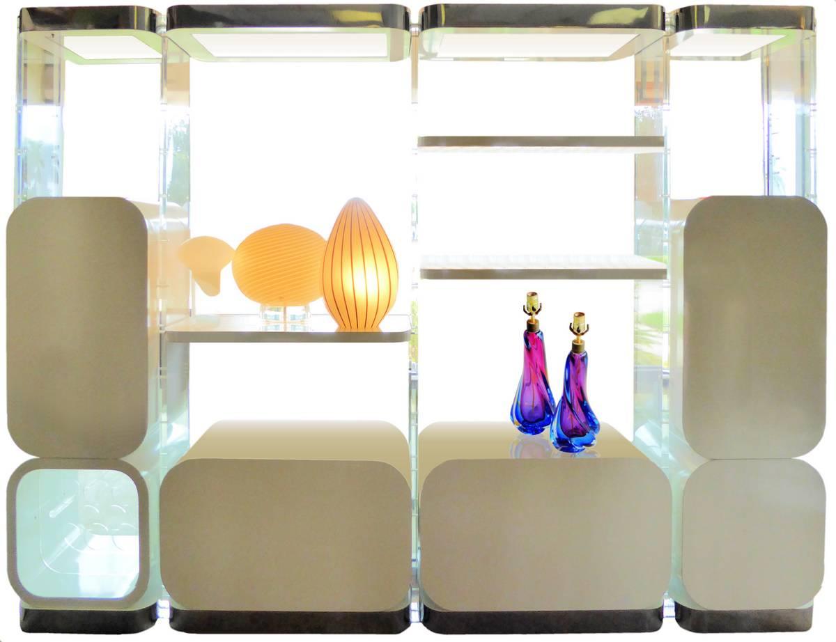 Murano Glass Egg Lamp by Vetri For Sale 1