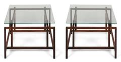 Pair of Rosewood Side Tables by Henning Norgaard for Komfort