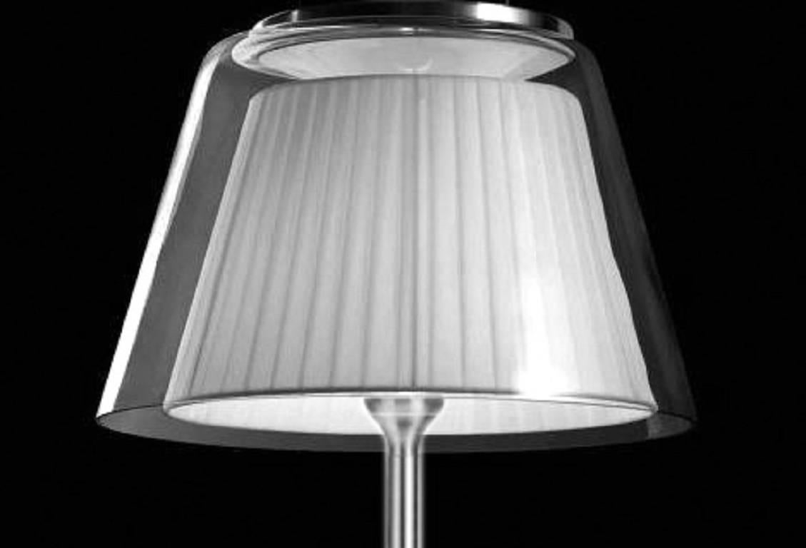 Brushed Gretta 50 Floor Lamp by Alfonso Fontal for Modiss For Sale