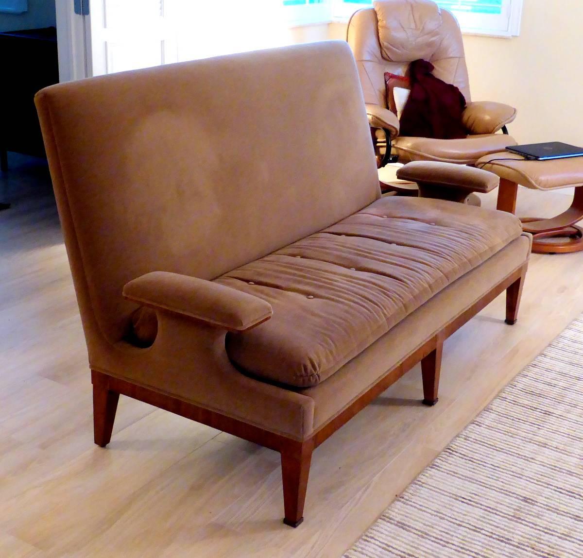 Mid-Century Modern Jules Verne Sofa by Andre Arbus for William Switzer For Sale