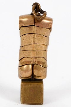 Micro David Puzzle Pendant by Miguel Berrocal