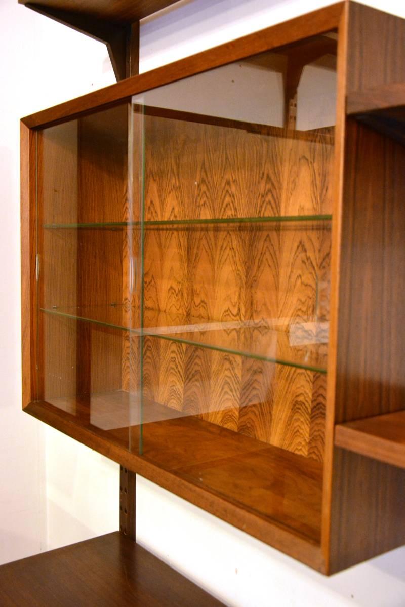 20th Century Royal System Wall Unit in Palisander by Poul Cadovius For Sale