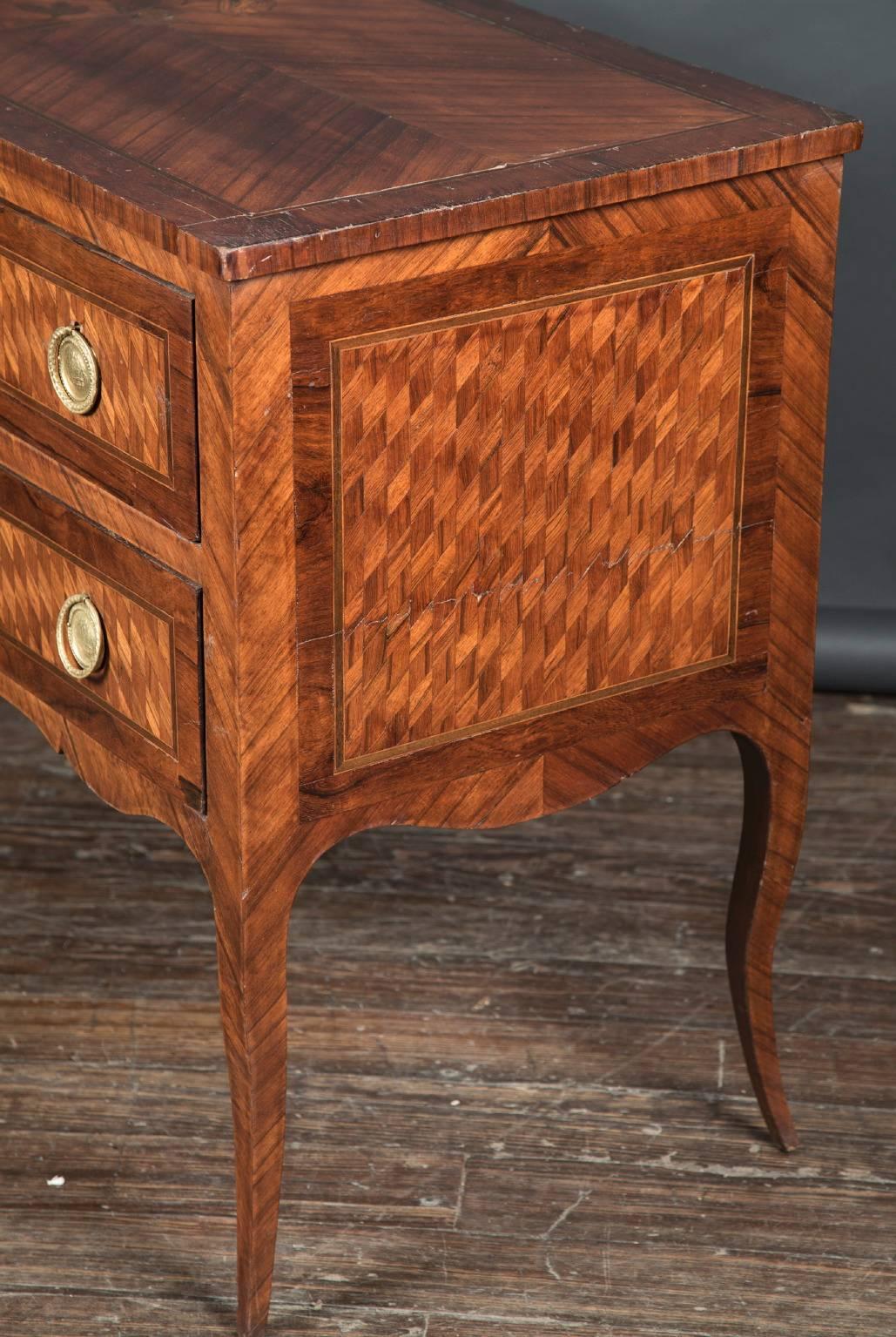French 19th Century Marquetry Chest 5