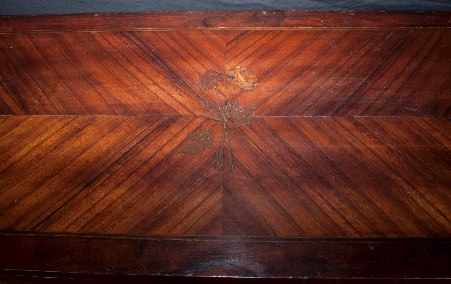 French 19th Century Marquetry Chest 2