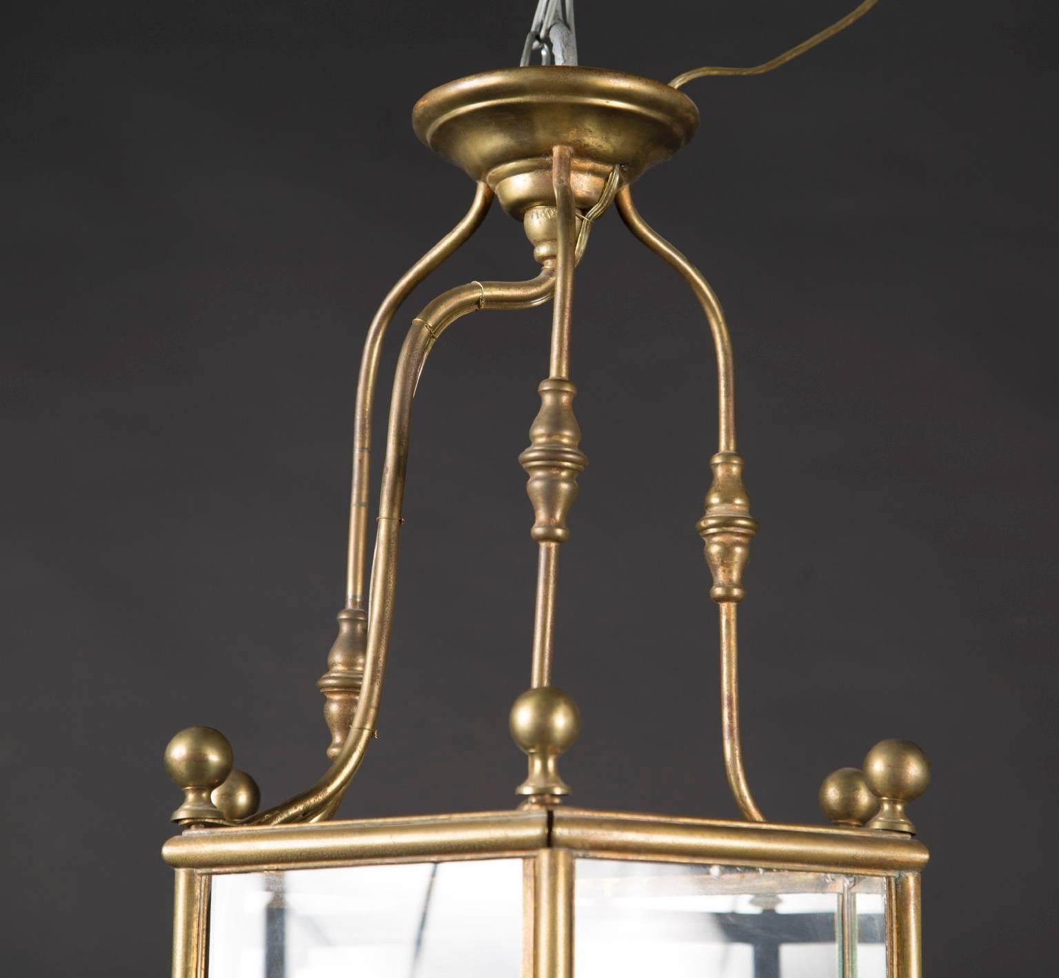 antique brass hanging lanterns