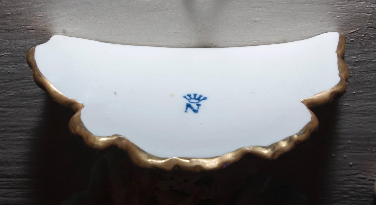 Capodimonte Italian Porcelain Chandelier and Sconces 5