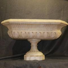 White Marble "Tazza" Italian Work, Early 19th Century