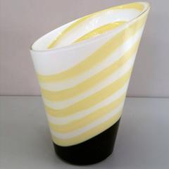 Vase "Asimmetrico" Vase en verre de Murano Venini Versace Collection