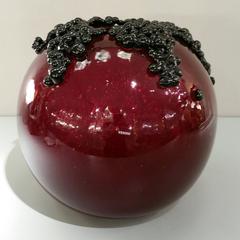 "Ribes" "Currant" Glass Sculpture Designed by Gae Aulenti for Venini