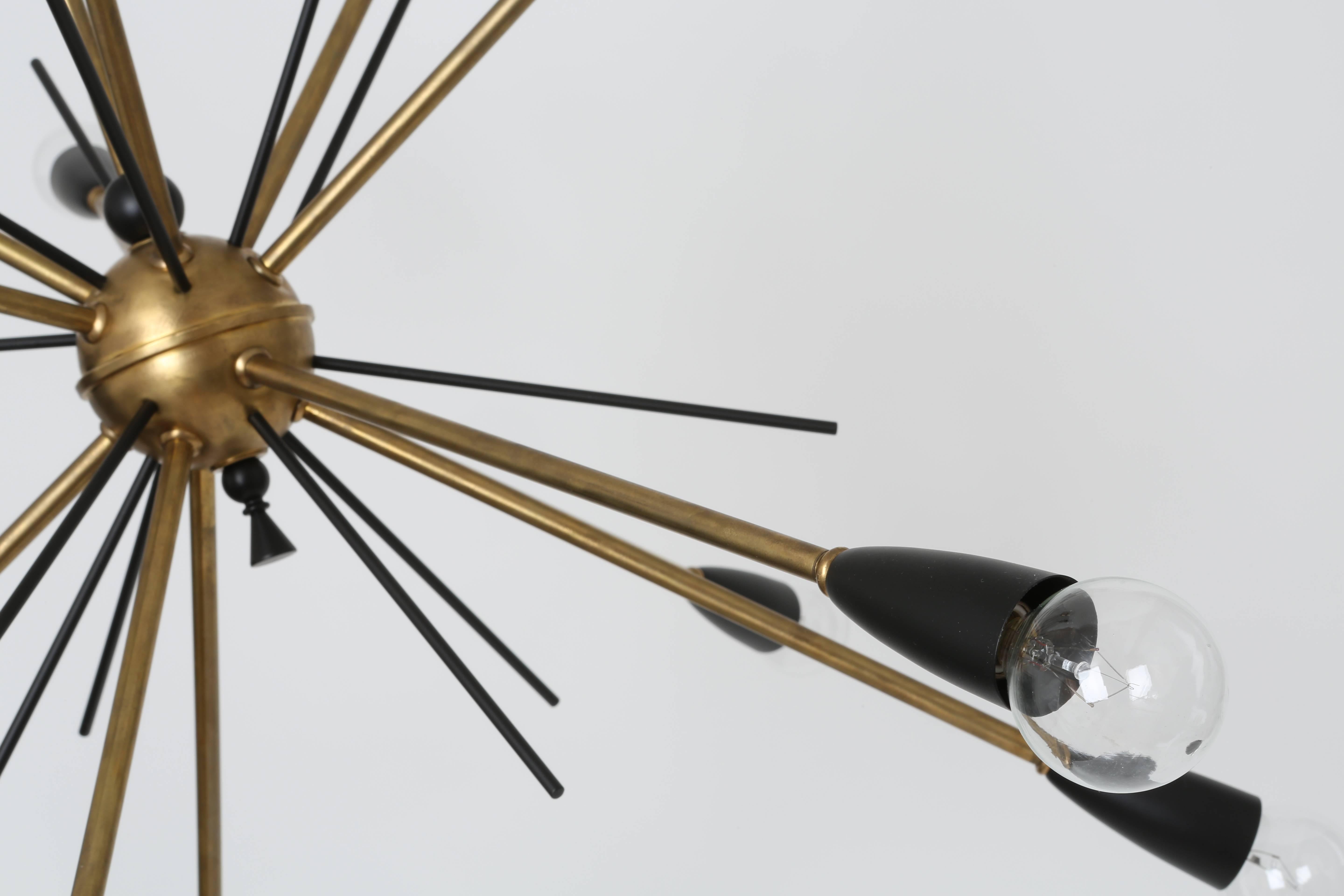 Mid-Century Modern Sputnik Chandelier
