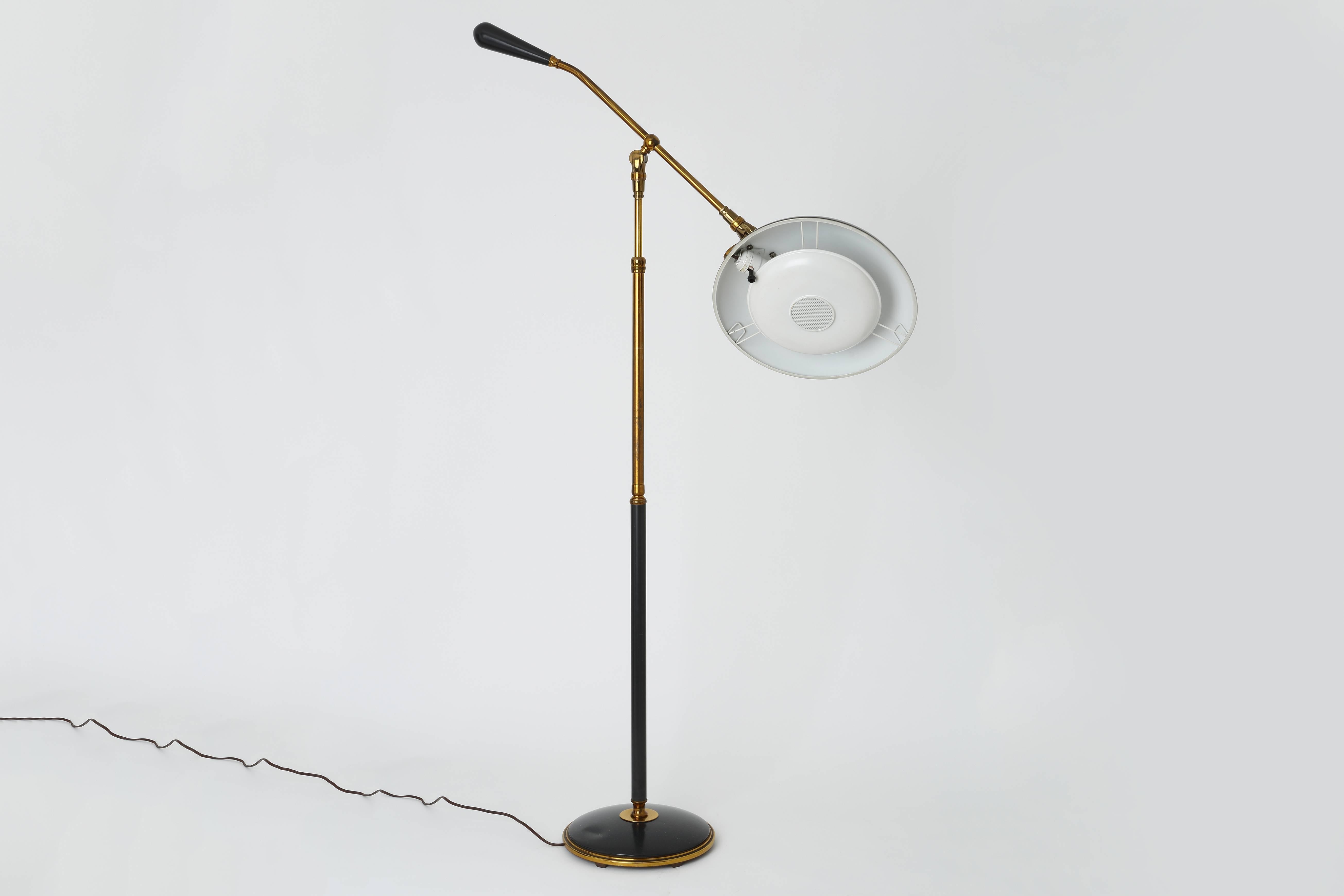 Mid-20th Century Gerald Thurston Floor Lamp for Lightolier