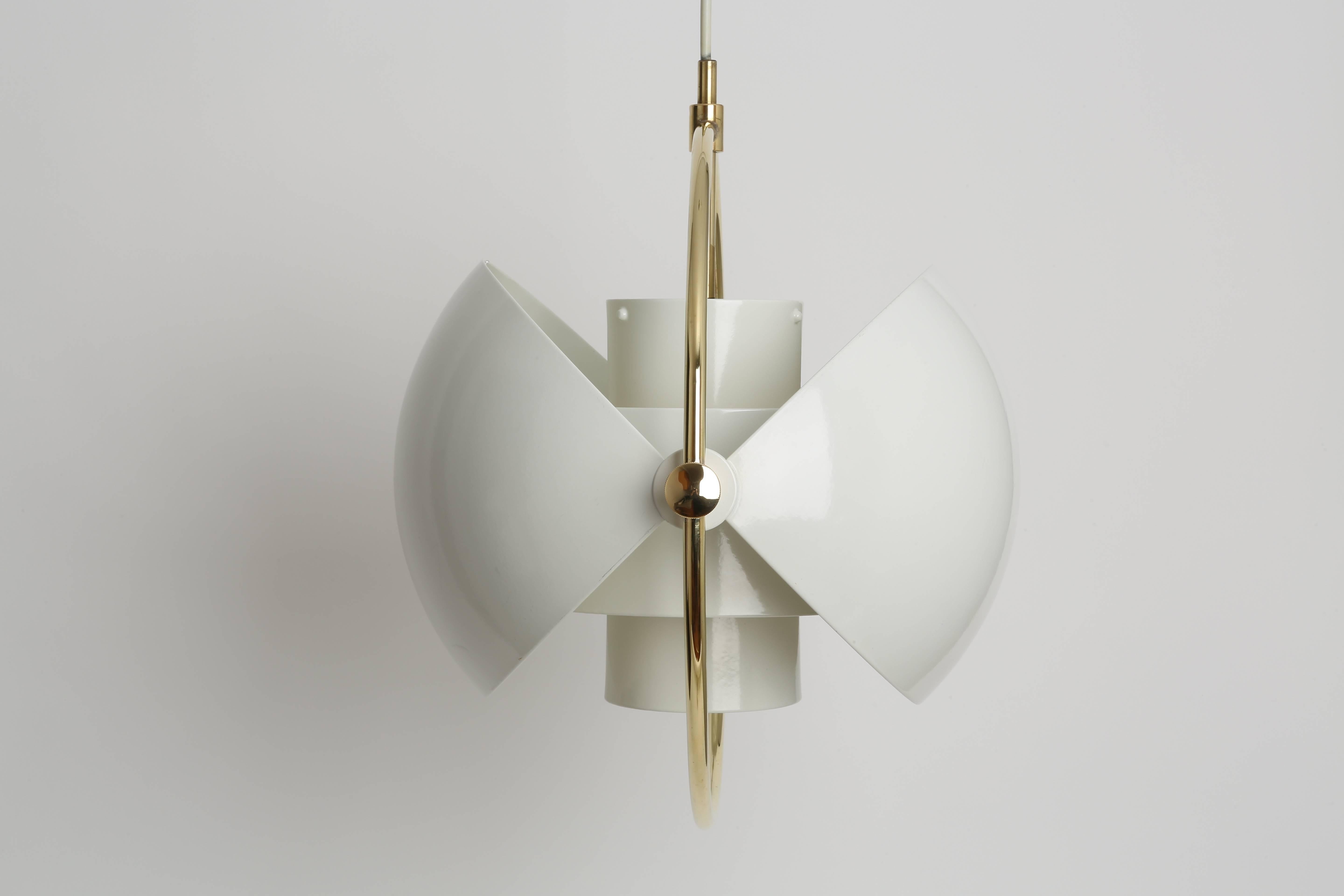 Scandinavian Modern Multi-Light Ceiling Pendant by Louis Weisdorf