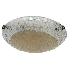 Murano Flush Mount Ceiling Light, Italy circa 1960s